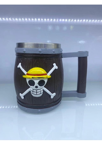 One Piece Çelik Kupa Kod 220050 Çok Renkli