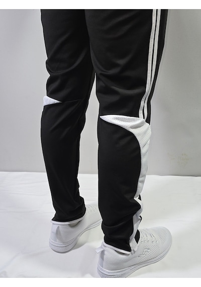 Jump Erkek Scuba Slim Fit Eşofman Altı Siyah/beyaz