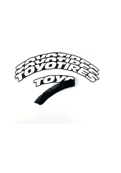 Lastik Yazısı/araba Lastik Yazısı/tire Text/ Toyotires Proxes 4 Lü Set+yapıştırıcı+zımpara