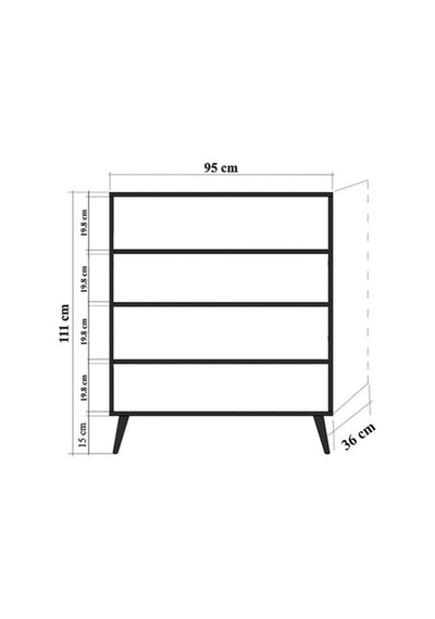 Granada Çok Amaçlı Dolap Bonomo Desenli Silindir Ayak Form 95x36x111 Cm Atlantik Çam Granada Çok Amaçlı Dolap Bonomo Desenli Silindir Ayak Form 95x36x111 Cm Atlantik Çam