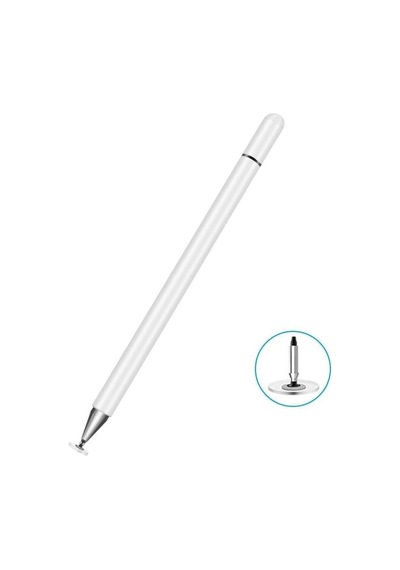 Schulzz Universal Apple Uyumlu iPad Stylus Dokunmatik Tablet Kalem + Yedek Uç