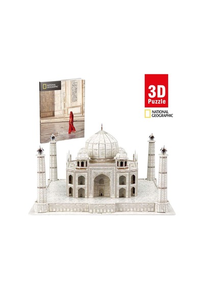 National Geographic 87 Parça 3d Puzzle Taj Mahal.