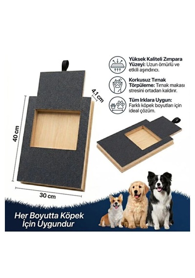 Reyo Köpekür Köpekler İçin Tırnak Törpüleyen Tırmalama Ve Eğitim Tahtası