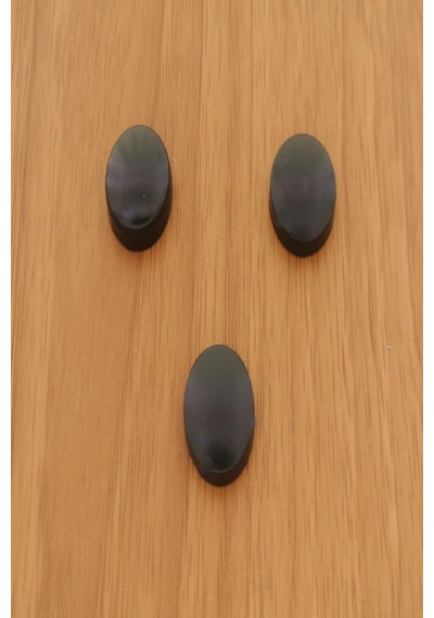 Vida Tapası Mat Siyah 15 MM 50 Adet