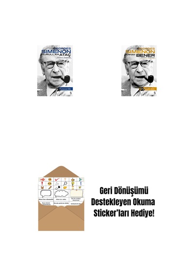 Kiralık Oda + Ormandaki Deli + Okuma Sticker'ları