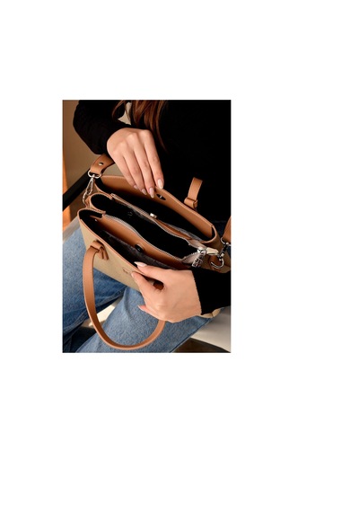 Just Polo Jp4113 Kadın El Ve Omuz Çantası Ozt4113 Kum Taba Kum - Taba