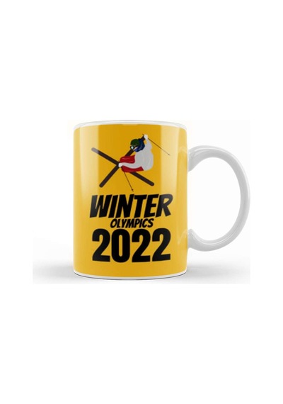 Winter Olympics Beijing 2022 Kupa Bardak Porselen Karışık