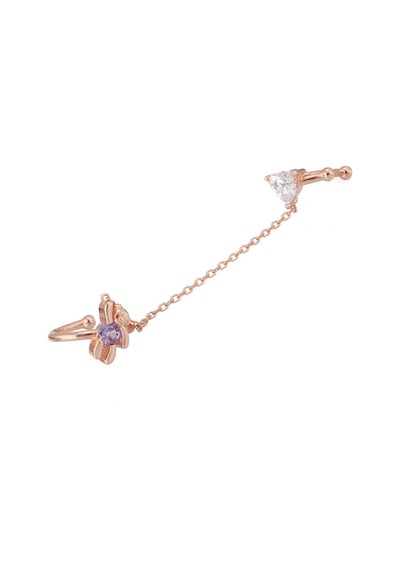 Teddy Gümüş Kıkırdak Ms2362 Rosegold Altın