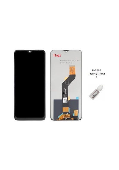 Tkgz - İnfinix Hot 10 Play Uyumlu Lcd Ekran Dokunmatik Servis + B-7000