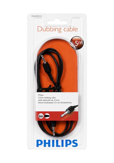 Philips Swa2529w/10 3.5mm Aux Stereo Ses Kablosu 1.5 Metre Erkek-erkek Jack Audio Kablo