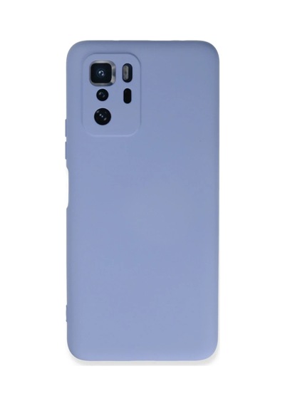 Xiaomi Poco X3 Gt Kılıf Nano İçi Kadife Silikon - Lila 0.2M-Çok Renkli