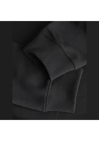 Jack & Jones Erkek Gögüs Baskili Kapüsonlu Sweatshirt - Aero - 12298491 Siyah