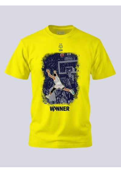 Fenerbahçe Son Saniye Basket Sarı Tshırt SARI