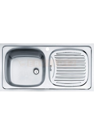 Teka Ebm 45 Mutfak Eviye Sağ / Sol Paslanmaz Çelik Ebm 45 Sağ Delikli