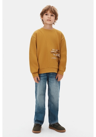Xo Kids Erkek Çocuk Swaetşirt 8-14 Yaş 49301 Hardal