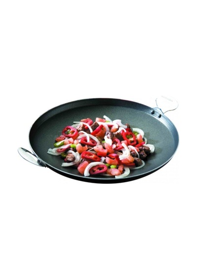 Kavurma Sacı Kenarlı 30 Cm. Siyah