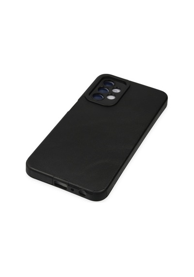 Newface Samsung Galaxy Uyumlu A04s Kılıf Loop Deri Silikon - Siyah