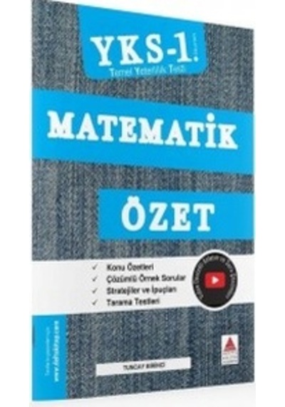 YKS 1.Oturum Matematik Özet  -  Tuncay Birinci  -  Delta Kültür