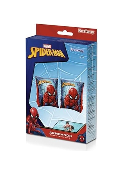 Bestway Spiderman Figürlü Şişme Kolluk 23*15cm Çok Renkli
