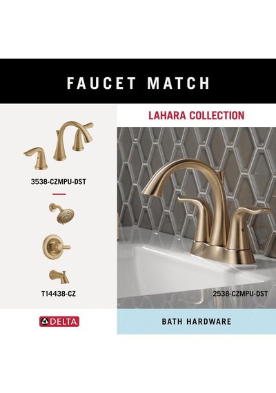 Faucet 73846-cz Lahara Duvara Monte Havlu Halkası Şampanya Bronz