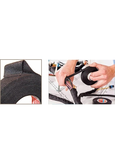 Vodaseal Yapışkanlı Bez Sargı Bandı Kablo Toplayıcı - 19 Mm X 15 Mt.