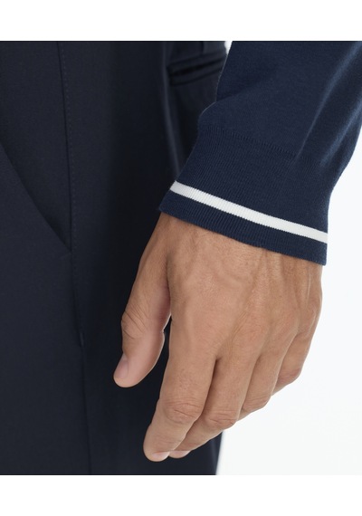 Yargıcı Regular Bisiklet Yaka Uzun Kol Kazak 25ketr2013x 004 Lacivert