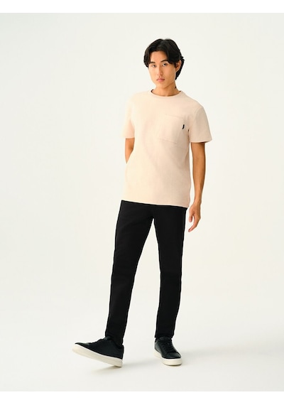LOFT Regular Fit Erkek Tshirt K.kol Açık Bej