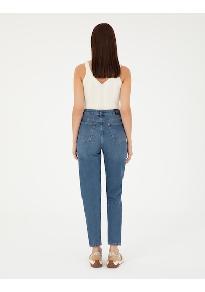 Pierre Cardin Kadın Mavi Jean Pantolon 50292478-vr036 Mavi