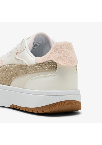 Puma Cali Sylva Elevated Kadın Krem Spor Ayakkabı 403615 Krem