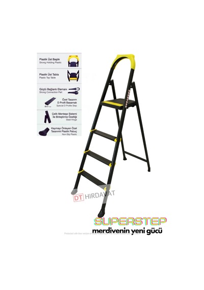 Superstep Merdiven 150 KG Taşıma