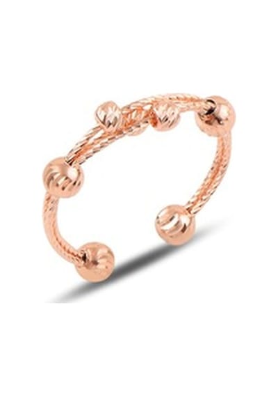 Gümüş Dorissa Rose Gümüş Bilezik Ve Yüzük Gümüş Set
