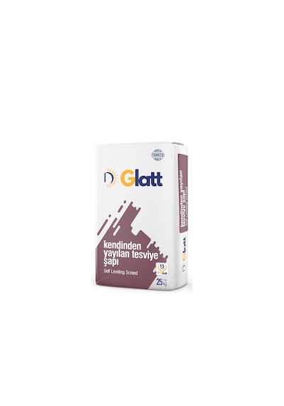 Glatt Kendinden Yayılan Tesviye Şapı 25kg 25 Kg