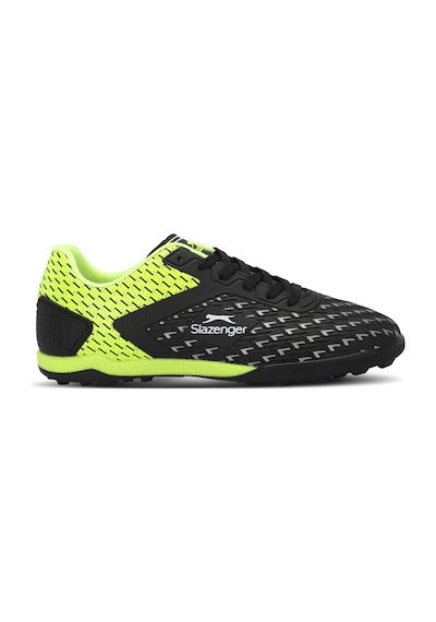 Slazenger CYCLE I Erkek Halı Saha Siyah / Yeşil Futbol Ayakkabısı