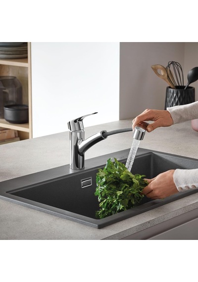 Grohe 30306001 Eurosmart Tek Saplı Çift Püskürtme Çıkarılabilir M