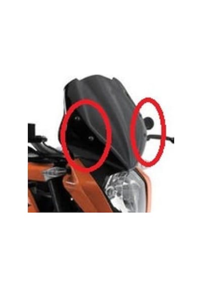 Gıvı A7701A Ktm Duke 125-200-390 (11-16) Rüzgar Siperlik Bağlant