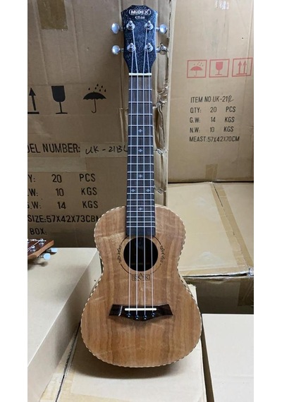 Karma Markalardan Üst Soprano Masif Maun Ağacı Ukulele