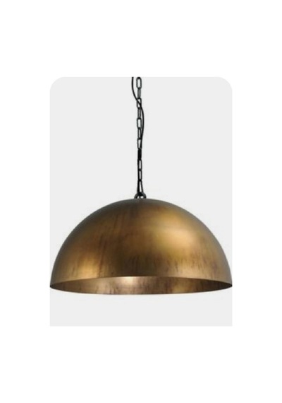 Eskitme Fırcalanmış Retro Ruskit Metal Sarkıt Vintage Avize Zincirli Askı 40 Cm En Siyah