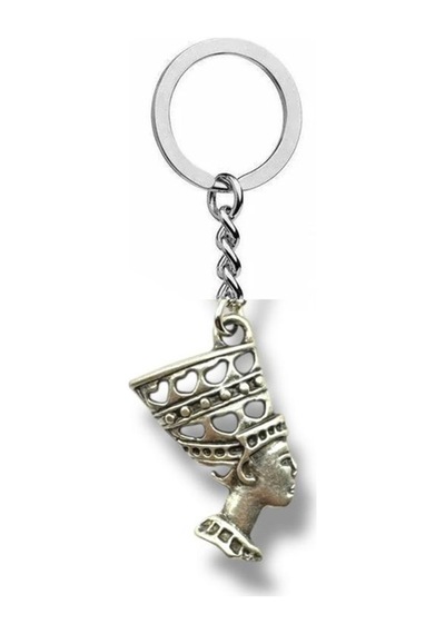 Queen Of The Nile Kleopatra Figürlü Unisex Metal Anahtarlık