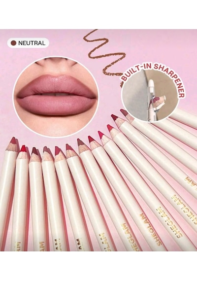 Sheglam Lip Facts Dudak Kalemi - Neutral Kremsi Mat Yüksek Pigmentli Neutral