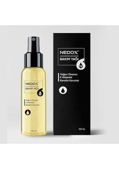 Nedox Keratin Özlü Onarıcı E Vitaminli Saç Bakım Yağı 100 ML