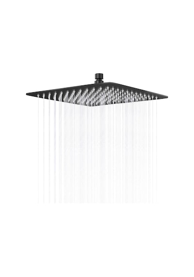 Fause Tepe Duş Başlığı Kare Slim 304 Metal 20 X 20 Cm Siyah Ktd101-B Siyah Fause Tepe Duş Başlığı Kare Slim 304 Metal 20 X 20 Cm Siyah Ktd101-B Siyah