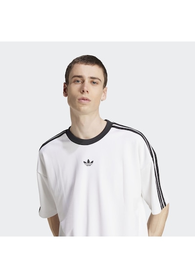 Adidas Jw5877 Jacquard Jersey Erkek Tişört Beyaz