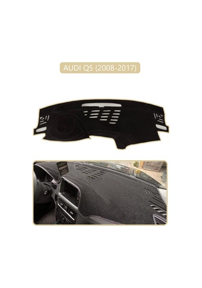Audi Q5 2008-2017torpido Koruma Halısı Bej Kenar