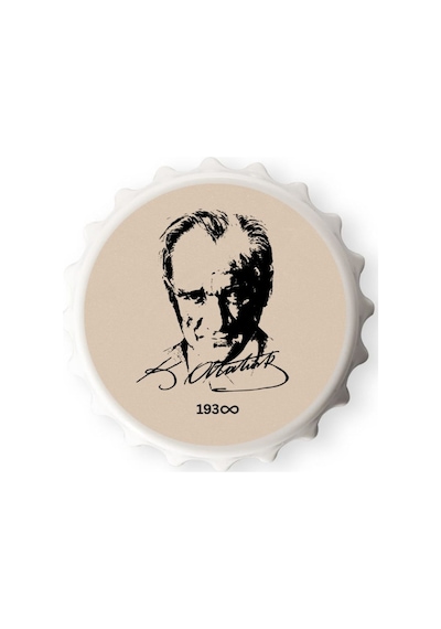 Atatürk Tasarımlı Açacak Magnet 1 Adet