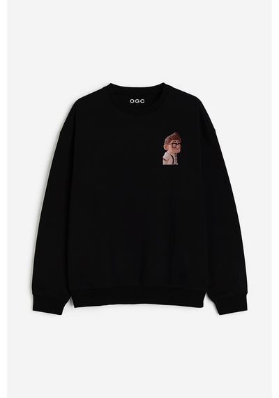 Ogc Carl & Ellie Kombin Sweatshirt Siyah