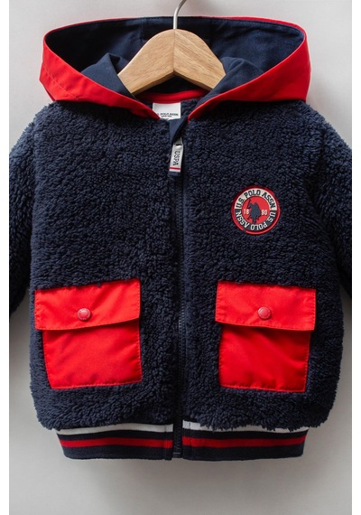 U.S. Polo Assn. U.s. Polo Assn Erkek Bebek Usb2538 Bebek Mevsimlik Mont Lacivert-2219 Lacivert
