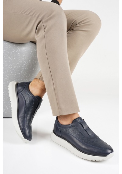Fame Step Hakiki Deri Erkek Yürüyüş Ayakkabısı Casual Comfort Ayakkabı Günlük Rahat Taban Ortopedik Bağcıksız Ortopedik Ayakkabı Lacivert Sneaker Genoa Fame Step Hakiki Deri Erkek Yürüyüş Ayakkabısı Casual Comfort Ayakkabı Günlük Rahat Taban Ortopedik Bağcıksız Ortopedik Ayakkabı Lacivert Sneaker Genoa