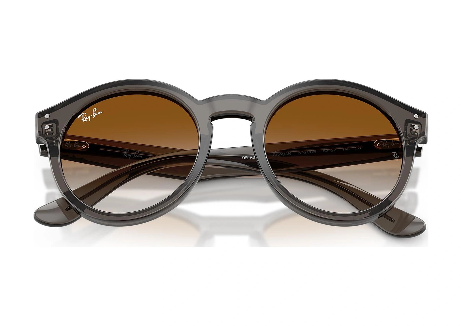 Ray-Ban Rbr0505s 6707cb 52 Unisex Güneş Gözlüğü Gri
