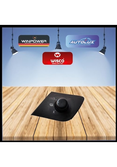 WISCO 6Y1959565F Ayna Ayar Düğmesi VW Fabia 00 04
