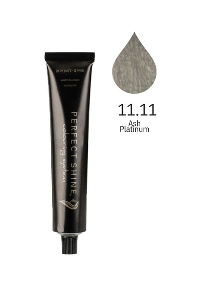 Perfect Shine Permanent Profesyonel Saç Boyası 100 ML Yoğun Küllü Açıcı Platin/Çift Küllü Sarı Ext Light